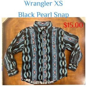 Wrangler Toddler Pearl Snap Shirt